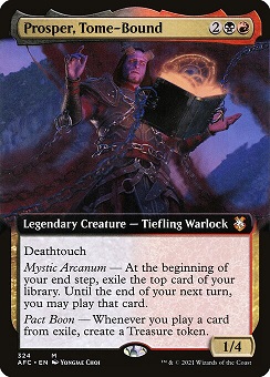 🔥 Prosper, Tome-Bound Dungeons & Dragons- Commander decks Bordless